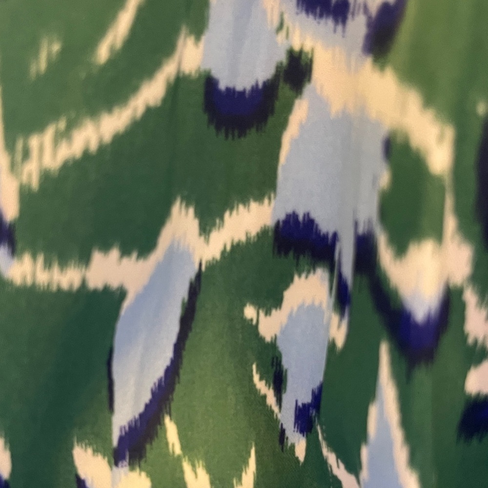 Scoop Maxi Dress Pleated Skirt Green & Blues 12/14 NWOT - Picture 7 of 15